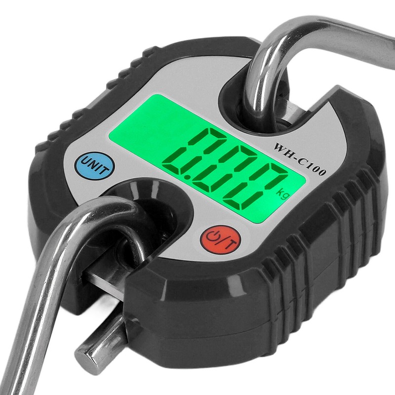 Hanging Scale LCD Digital Display 150KG Range Weighing Tool for