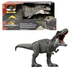 Jurassic World Rebirth Super Colossal Tyrannosaurus Rex Action Figure Dinosaur