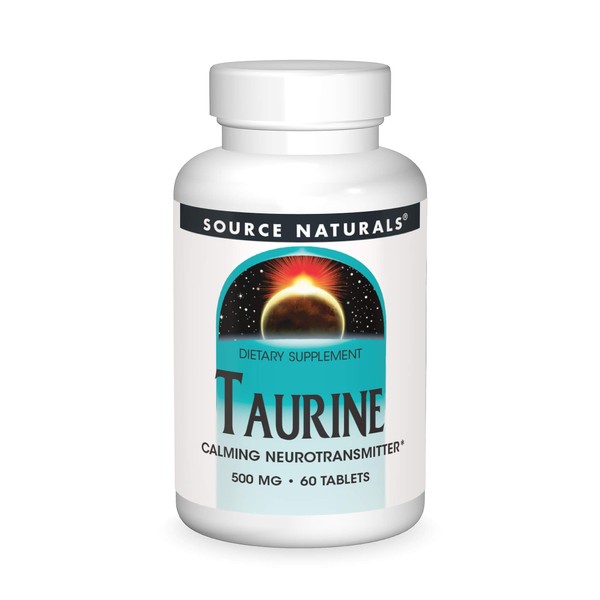 Source Naturals Inc. Taurine 500 mg 60 Tabs