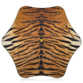 panksolu Kids Umbrella Animal Tiger Skin Print Windproof Folding Stick Umbrellas for rain Toddler Cute Umbrella for girls & boys