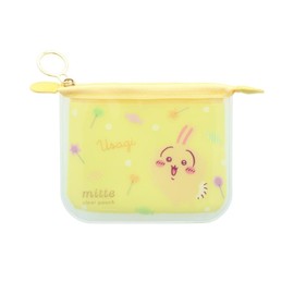 Sunstar Stationery S2333791 Chiikawa Pouch, Clear Pouch, Rabbit