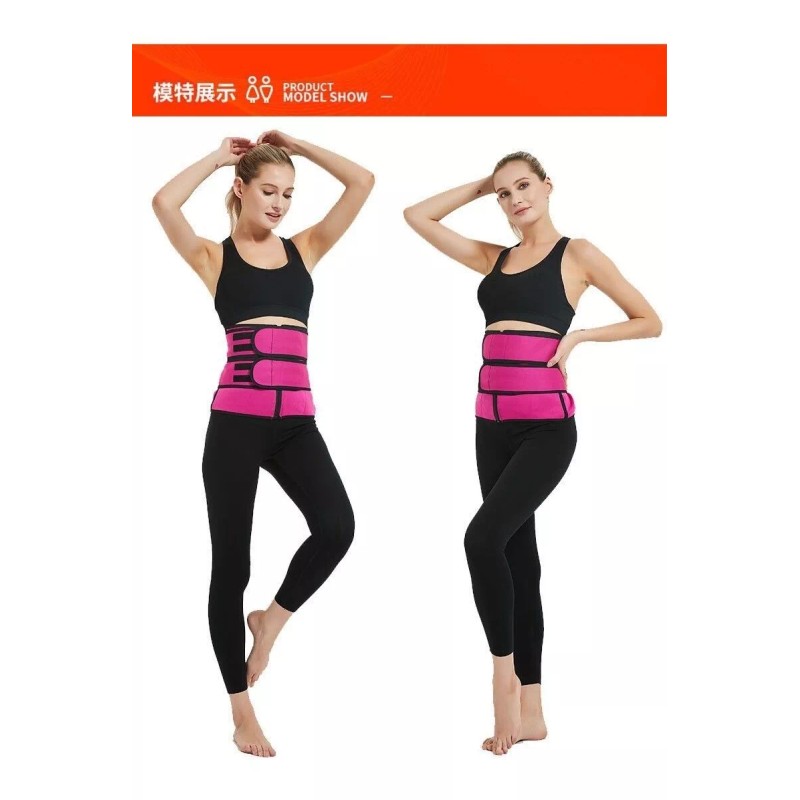 Yuqing Faja Reductora Con Cierre Y Bandas Sport Doble Compresión