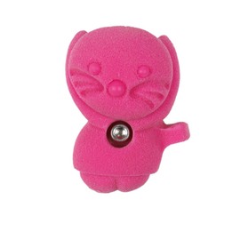 Atomik Rock Climbing Holds Bolt-On Kitty in Fluorescent Pink Great for Kids