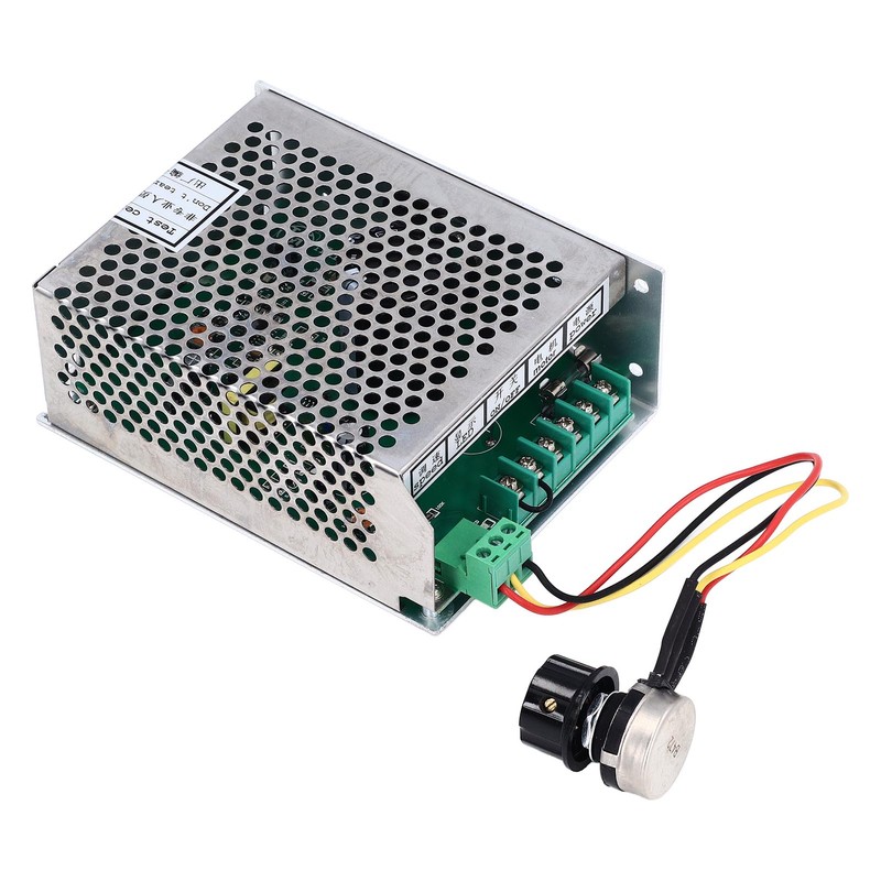PWM DC Motor Speed Controller AC110‑220V Input DC0‑100V Output Aluminum
