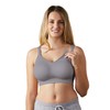 Bravado! Seamless Silk Nursing Bra 1401, silver