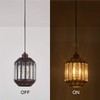 YLONG-ZS Hanging Lamps Swag Lights Plug in Pendant Light 16.4