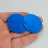 Round Aluminum Engraving Blanks Tags Stamping Blanks 25pcs Diameter 4cm