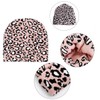Knitted Hat Leopard Winter Knitted Beanie Leopard Print Wool Hat