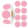 Starboling 800Pcs 1inch Light Pink Round Color Coding,Dot Stickers Labels,Can