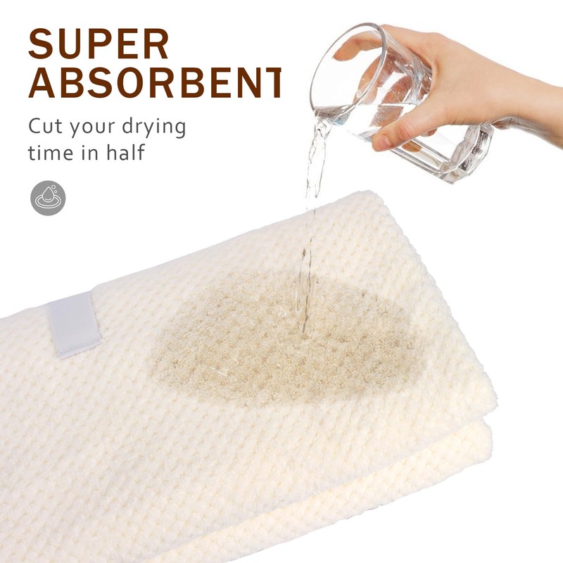 Bigger Size Microfiber Hair Towel Wrap for Women - Fast