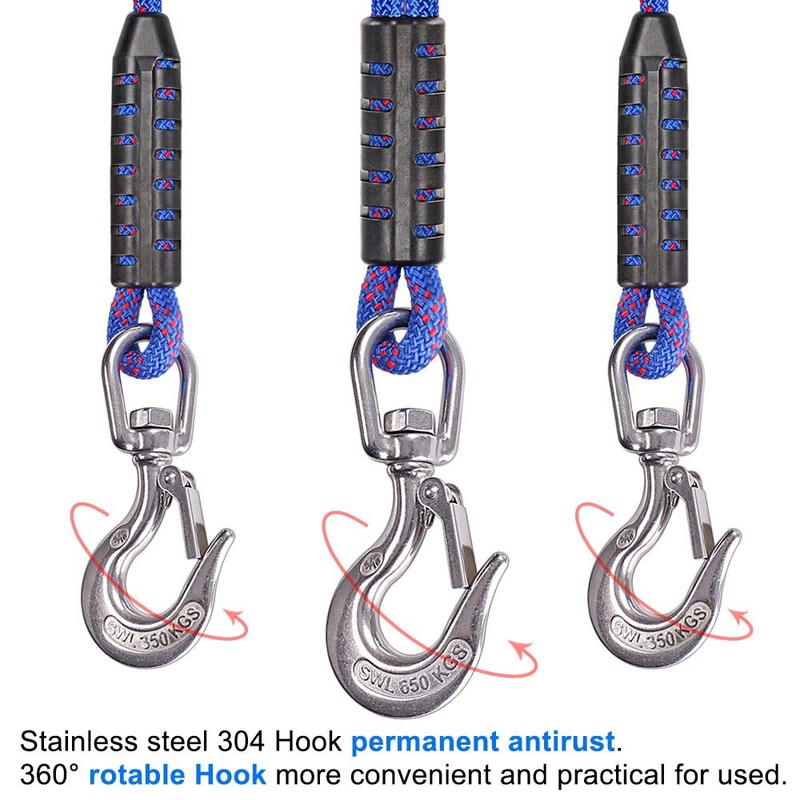 24 ft Heavy Duty Boat Tow Harness, Boat Tow Ropes,