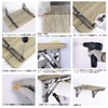 JJ Boom Shelf Brackets, L-Shaped, Stainless Steel, Folding Shelf, Hardware,