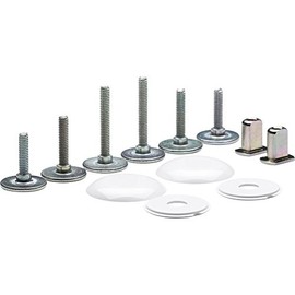 KOHLER K-5420-0 Clean Caps Low Profile Toilet Bowl Caps, White Clean