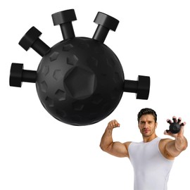 Spetsbst Hand Trainer, Finger Trainer, Grip Strength Trainer, Hand Gripper for Musicians, Athletes, Boxers, Daily Training (Black)