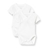 Petit Bateau Unisex Baby Short Sleeve Bodysuit for Newborns (Pack