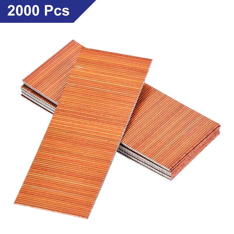 sourcing map 23 Gauge Headless Pins Nails, Metal 1" Length