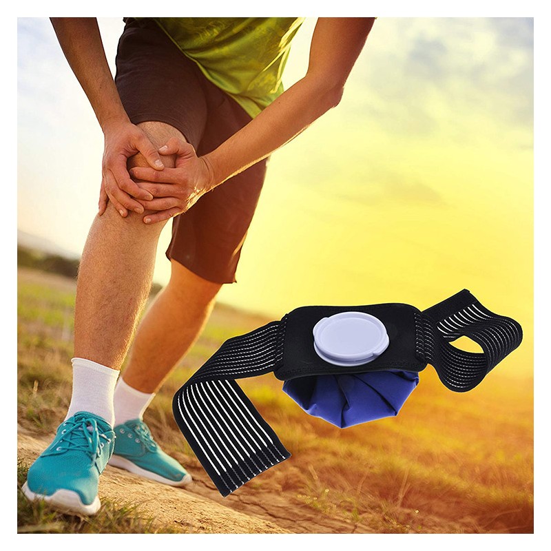 1Pc Ice Bag with Bandage Wide Wrap For Knee Ice