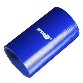 Upgr8 Universal 4-Ply High Performance Straight Coupler Silicone Hose 152MM Length (3.0"(76MM), Blue)