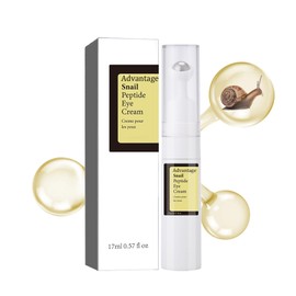 Schneckenmucin-Augencreme - Anti-Aging Augencreme - Augencreme gegen Augenringe und geschwollene Augen - Roll-on Anti-Falten Creme Augenpflege - Augensack-Entferner reduziert feine Linien und strafft