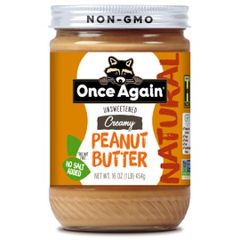 Once Again - Natural Old Fashioned Peanut Butter Crunchy No Salt - 16 oz.