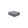 Print File Drop-Front Metal Edge Archival Storage Box, 8.5x10.5x3", Gray