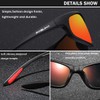FAGUMA Polarized Sports Sunglasses For Men Cycling Driving Fishing UV400
