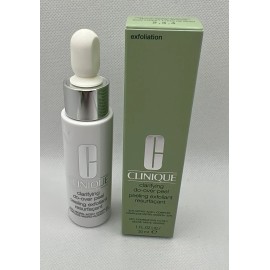 Clinique 2 CLINIQUE Clarifying Do Over Peel Peeling EXFOLIATING 30 ml Each tot 60 ml P19