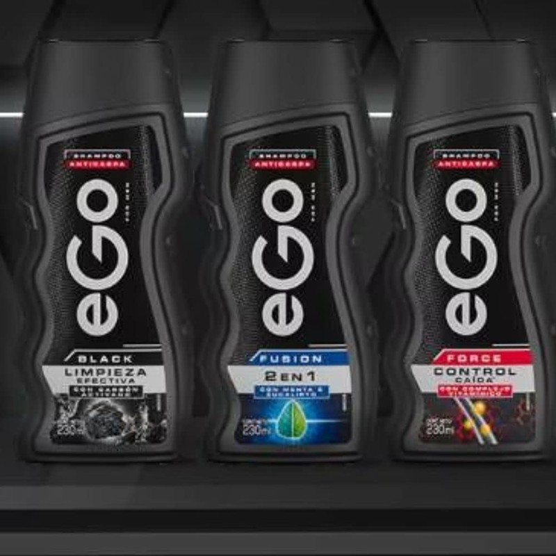 RUUFE Shampoo for Men - Black Ego (1 Pack)