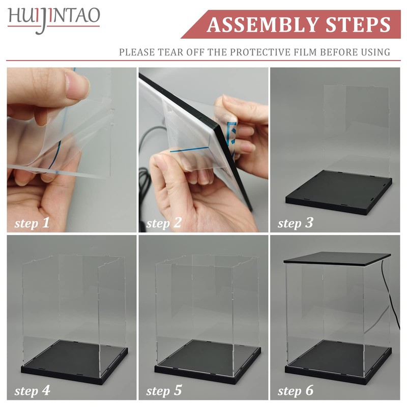 Acrylic Display Case / Display Case for Model Cars, Figures,