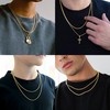 Reoxvo Gold Rope Link Chains for Men - Cool Hip