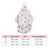 Christmas Dog Hoodie White Background Print Cute Gingerbread Man Dog