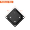 ForoGore 4" x 4" Wood Post Plate Connector, Powder-Coated Decking
