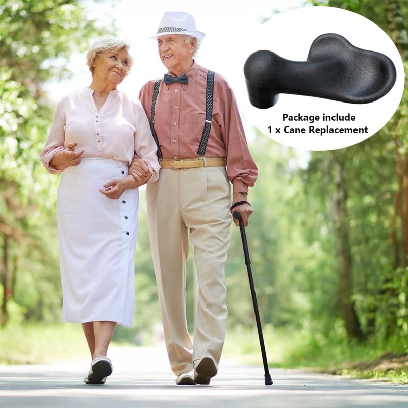 Orthopedic Walking Cane Fits Crutch Pipe Dia 7/8" Replacement for