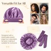 YANIBEST Silk Bonnet for Men, Satin Hair Bonnet for Sleeping,