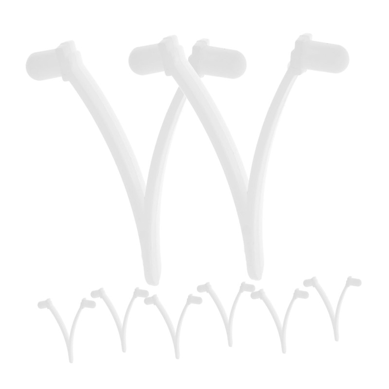 BESPORTBLE 3sets Pool Vacuum Attachment Clips V Shaped Pool Brush