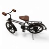 FTWDesign Decorative Item Men's Bicycle Decorative Metal in Black
