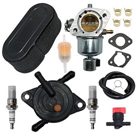 Partman Carburetor Fit for Kawasaki 15004-0985 Fits Specific FS691V FR691V 15004-0829 with Air filter&Fuel pump