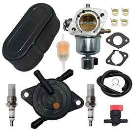 Partman Carburetor Fit for Kawasaki 15004-0985 Fits Specific FS691V FR691V 15004-0829 with Air filter&Fuel pump