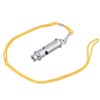 Zerodis Pigeon Whistle with Lanyard Stainless Steel Ultrasonic Birds Behavior