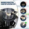 LUPA GLOBAL Induction Cooktop Protector - Induction Cooktop Silicone Stove