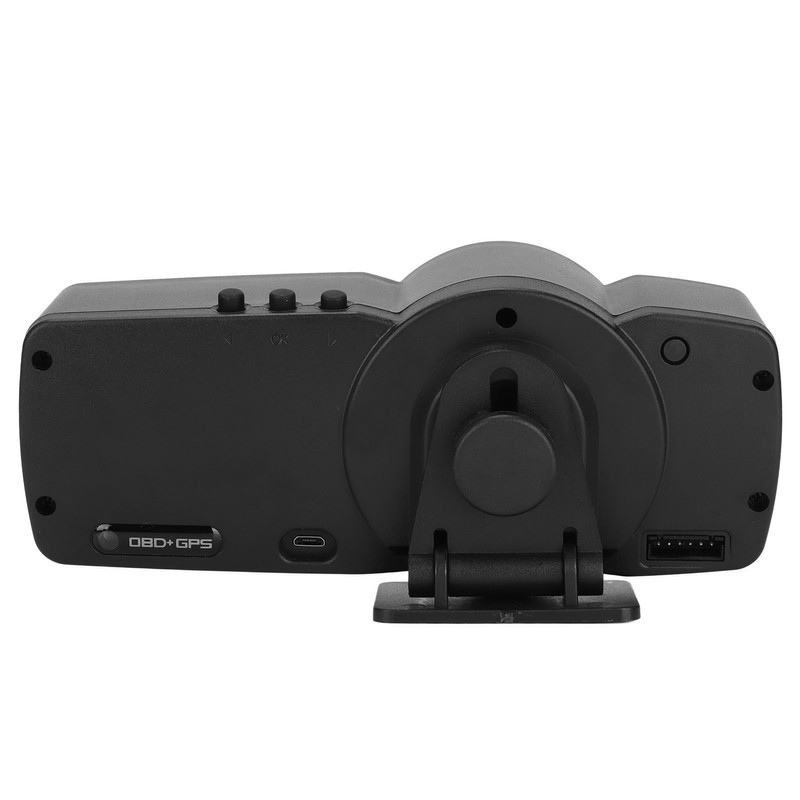 Car HUD OBDII GPS 3 LCD Screen Overspeed Alarm Multifunction