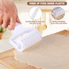 2 Pcs Lattice Pastry Cutters, Pizza Dough Pasta Cutter Wheel