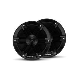 Rockford Fosgate M0-65B Marine Grade 6.5" Coaxial Full Range Speakers - Black (Pair)