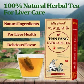 Daily Liver Care Tea, Natural Liver Tea for Health, Chinese Herbal Tea for Liver, Organic Liver Cleanse Tea with Different Herbs, NO Additives No Caffeine No Sugar (90 Tea bags-3 Boxes)