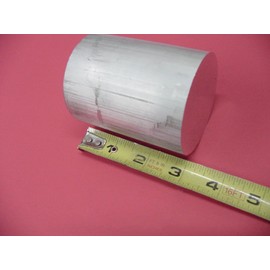 3" Aluminum 6061 Round Rod 3" Long T6511 3.00" Diameter Solid Lathe Bar Stock
