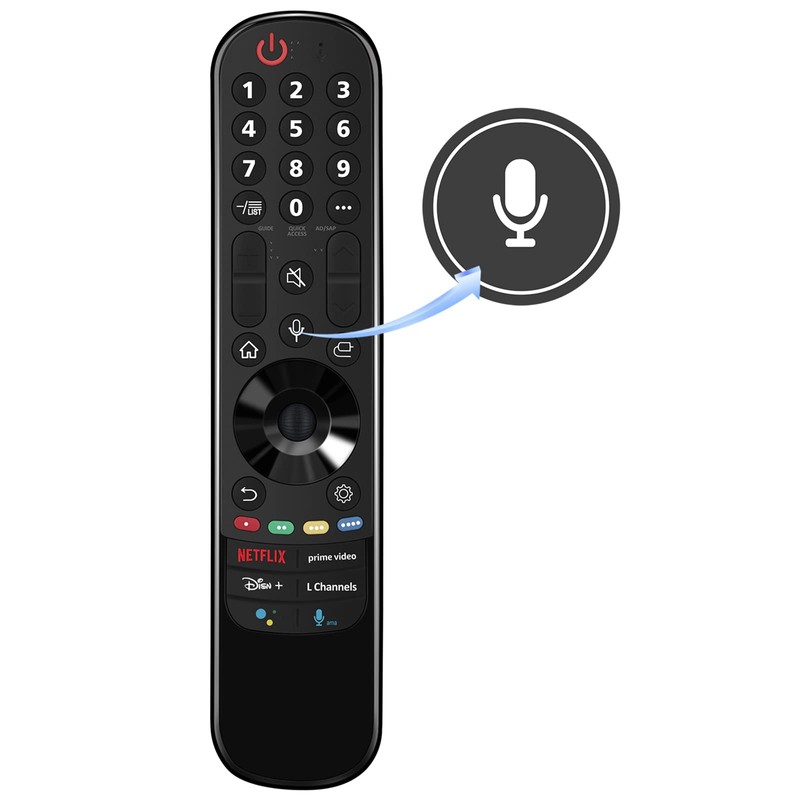 Allimity AN-MR21GA ANMR21GA Replacement Magic Voice Remote fit for LG