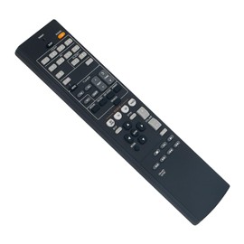 New RAV463 ZA11350 Replacement Remote Control Compatible with Yamaha Home Theater Stereo System AV Receiver RX-V373 RX-V375 HTR-3066 YHT-399U YHT-497 YHT-497BL RAV463-ZA11350