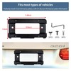 Rear License Plate Bracket Holder, Rustproof Car License Plate Frame