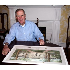 USNA Print signed by Col John Ripley (Navy Cross), USNA graduate 20x30 S/N LtdEd