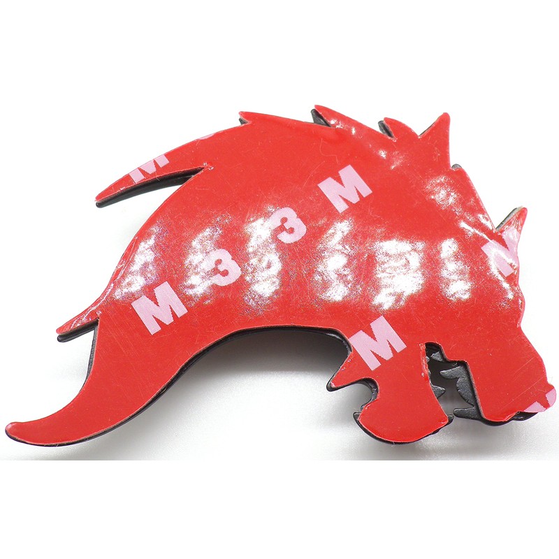 3D 3D Sticker Wolf Wolf Emblem Metal Left Right Easy